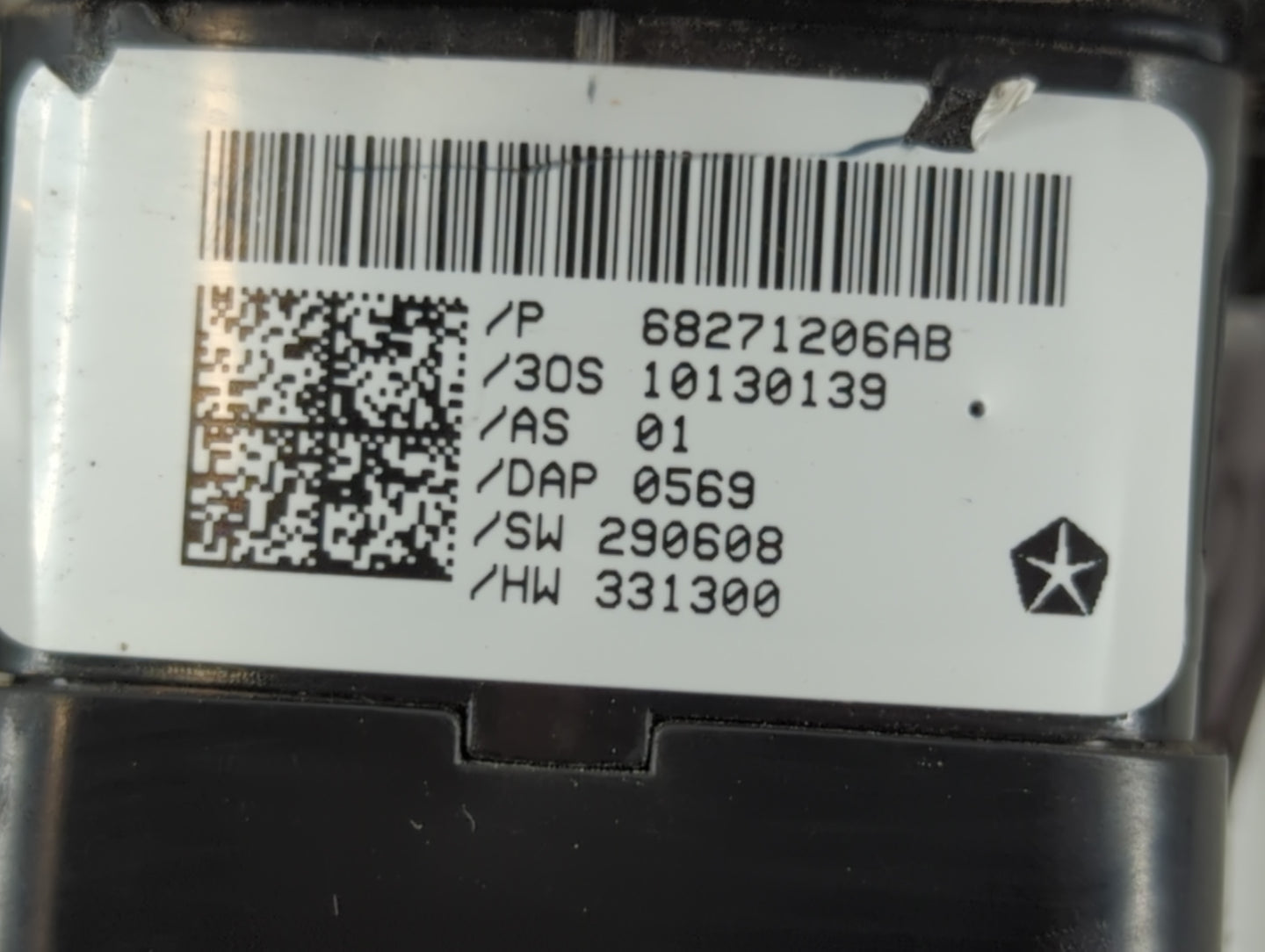 2015-2022 Jeep Cherokee Master Power Window Switch Replacement Driver Side Left P/N:68271206AB Fits OEM Used Auto Parts - Oe