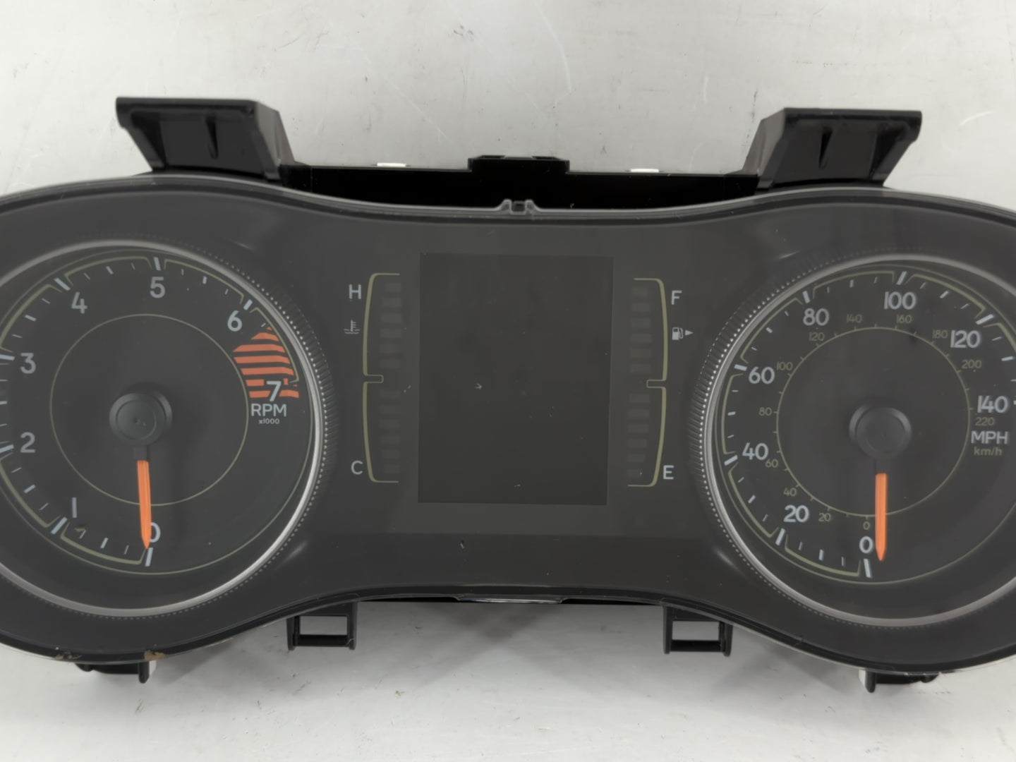 2019 Jeep Cherokee Instrument Cluster Speedometer Gauges P/N:68379607AE Fits OEM Used Auto Parts - Oemusedautoparts1.com
