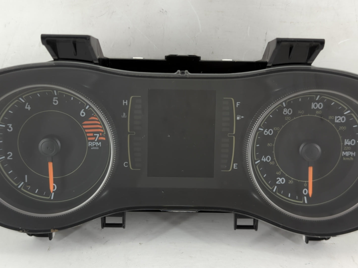 2019 Jeep Cherokee Instrument Cluster Speedometer Gauges P/N:68379607AE Fits OEM Used Auto Parts - Oemusedautoparts1.com