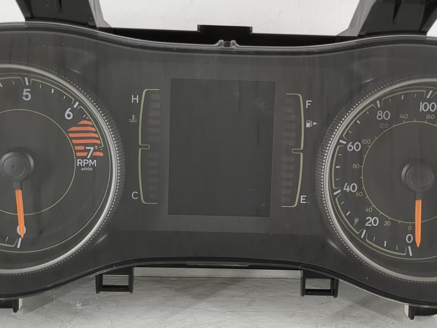 2019 Jeep Cherokee Instrument Cluster Speedometer Gauges P/N:P68379607AE Fits OEM Used Auto Parts - Oemusedautoparts1.com
