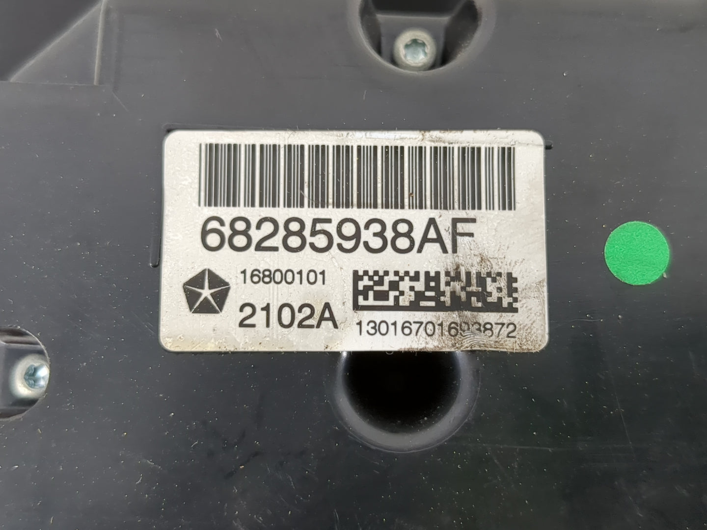 2019-2022 Jeep Cherokee Climate Control Module Temperature AC/Heater Replacement P/N:68285938AF Fits Fits 2019 2020 2021 202