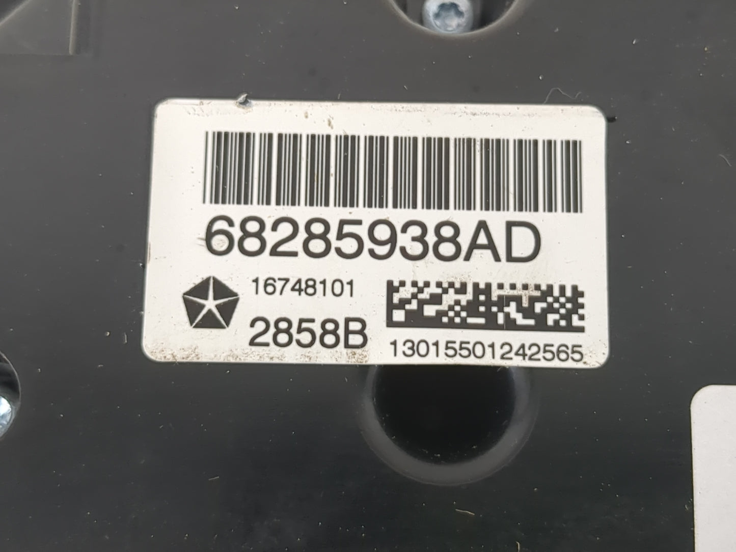 2019-2022 Jeep Cherokee Climate Control Module Temperature AC/Heater Replacement P/N:68285938AD Fits Fits 2019 2020 2021 202