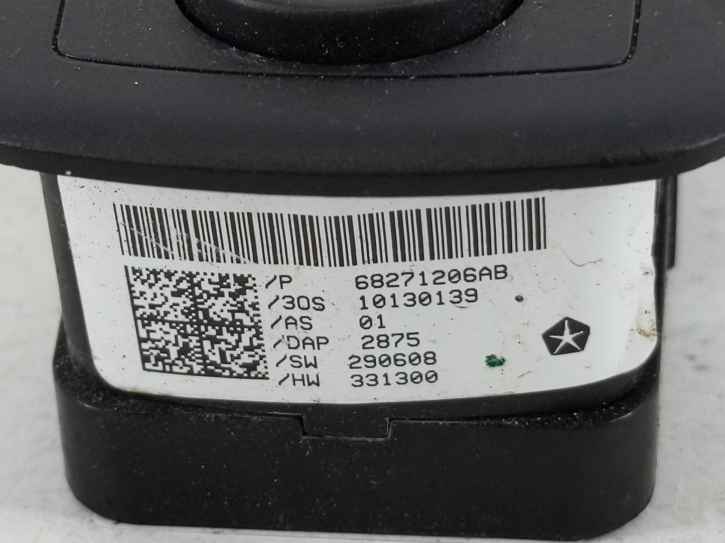 2015-2022 Jeep Cherokee Master Power Window Switch Replacement Driver Side Left P/N:68271206AB Fits OEM Used Auto Parts - Oe