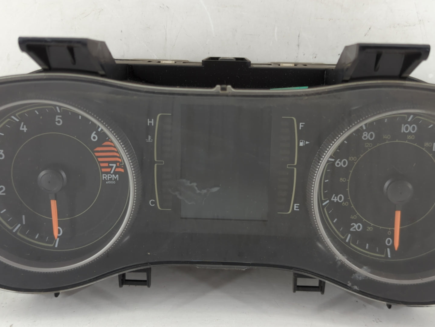 2019 Jeep Cherokee Instrument Cluster Speedometer Gauges P/N:P68379607AE Fits OEM Used Auto Parts - Oemusedautoparts1.com