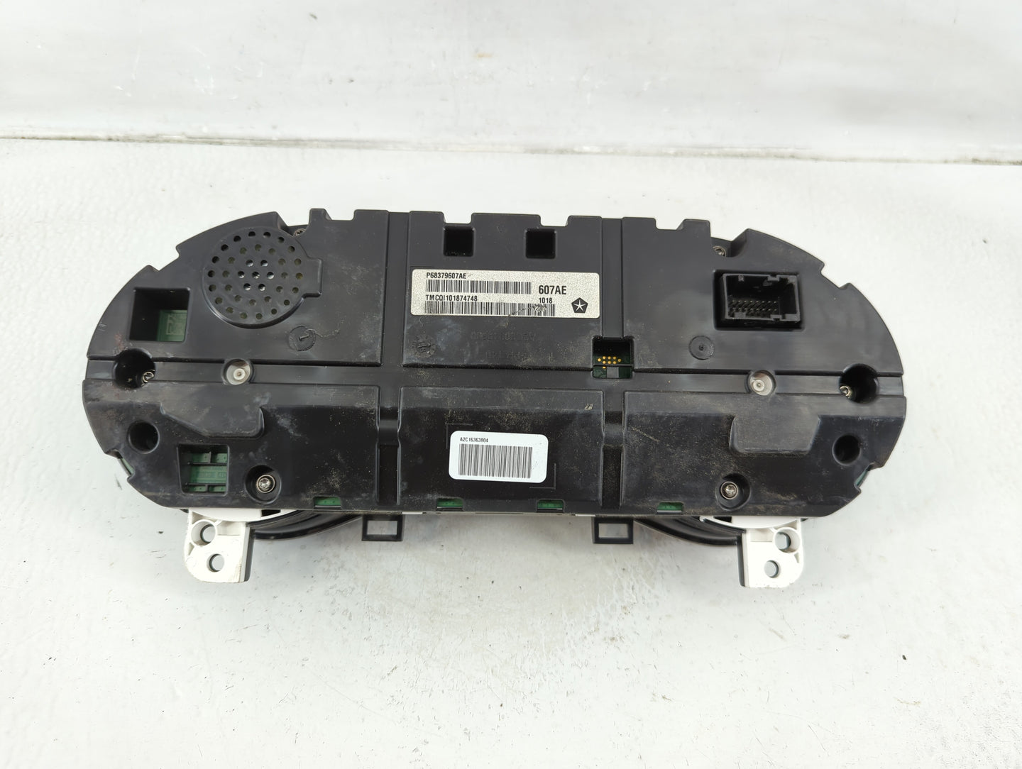 2019 Jeep Cherokee Instrument Cluster Speedometer Gauges P/N:P68379607AE Fits OEM Used Auto Parts - Oemusedautoparts1.com