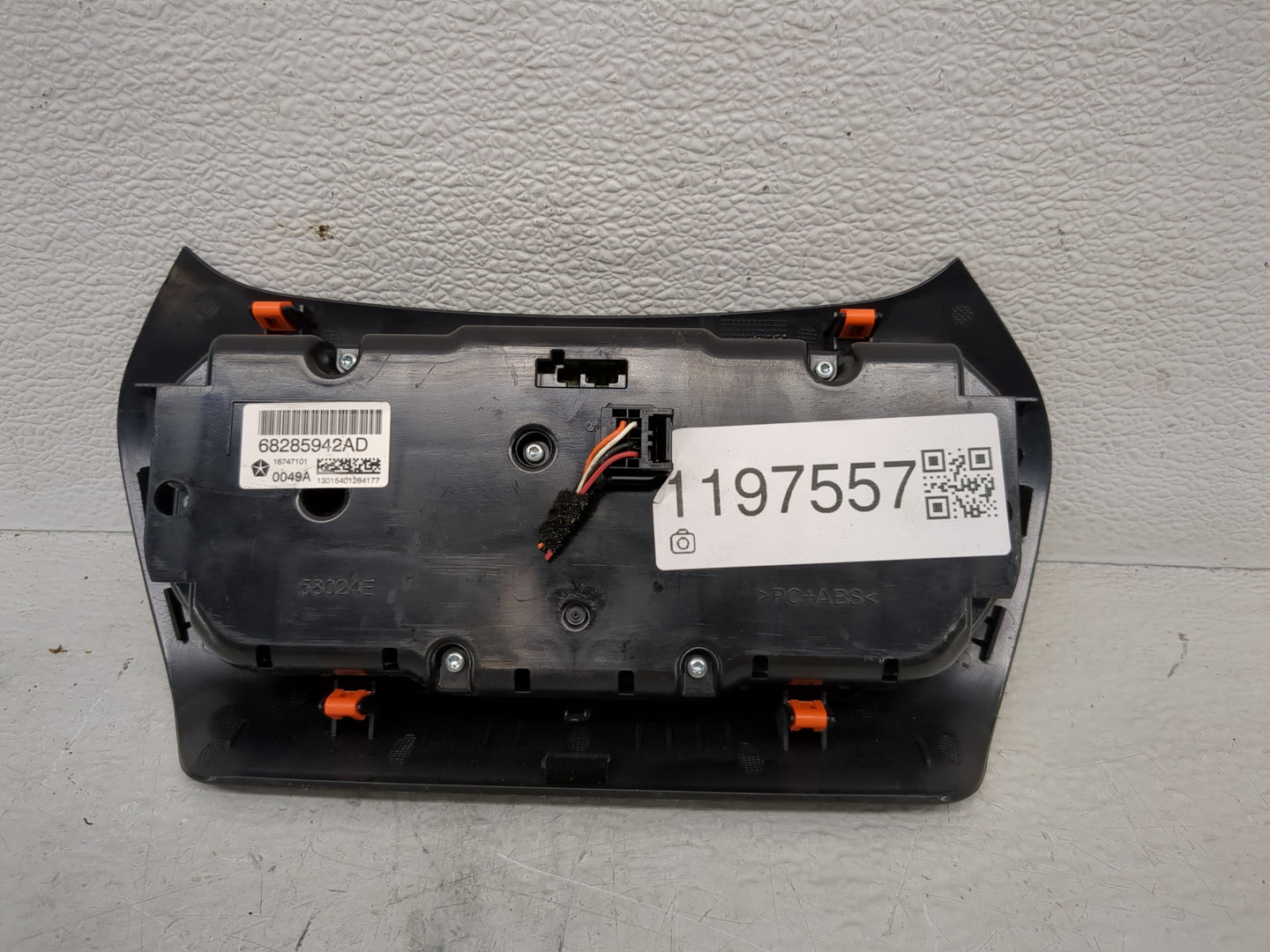 2019-2022 Jeep Cherokee Climate Control Module Temperature AC/Heater Replacement P/N:68285942AD Fits Fits 2019 2020 2021 202