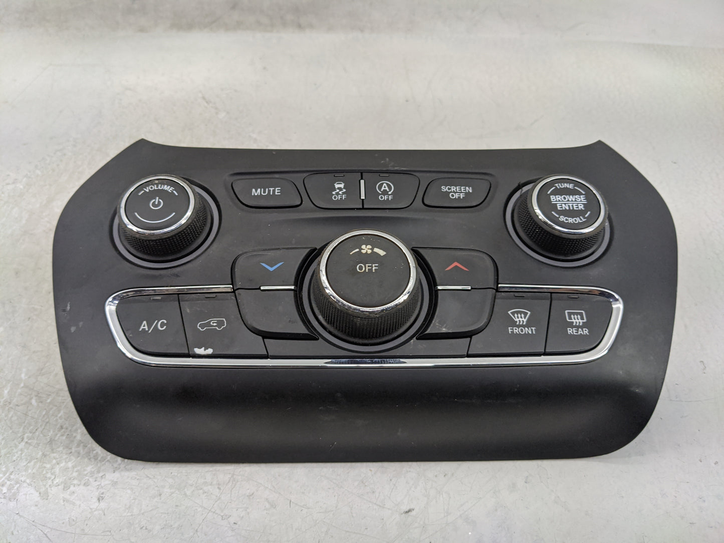 2019-2022 Jeep Cherokee Climate Control Module Temperature AC/Heater Replacement P/N:68285938AC Fits Fits 2019 2020 2021 202