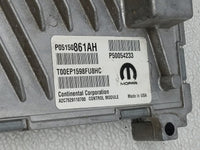 2019-2021 Jeep Cherokee PCM Engine Control Computer ECU ECM PCU OEM P/N:P05150861AH Fits Fits 2019 2020 2021 2022 OEM Used A