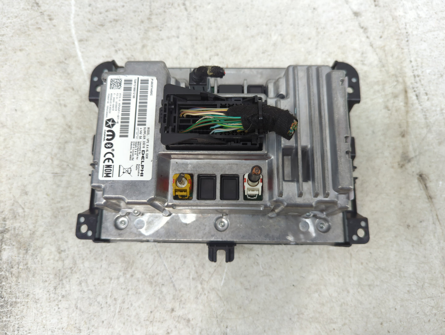 2019 Jeep Cherokee Radio AM FM Cd Player Receiver Replacement P/N:P68297446AG Fits OEM Used Auto Parts - Oemusedautoparts1.c