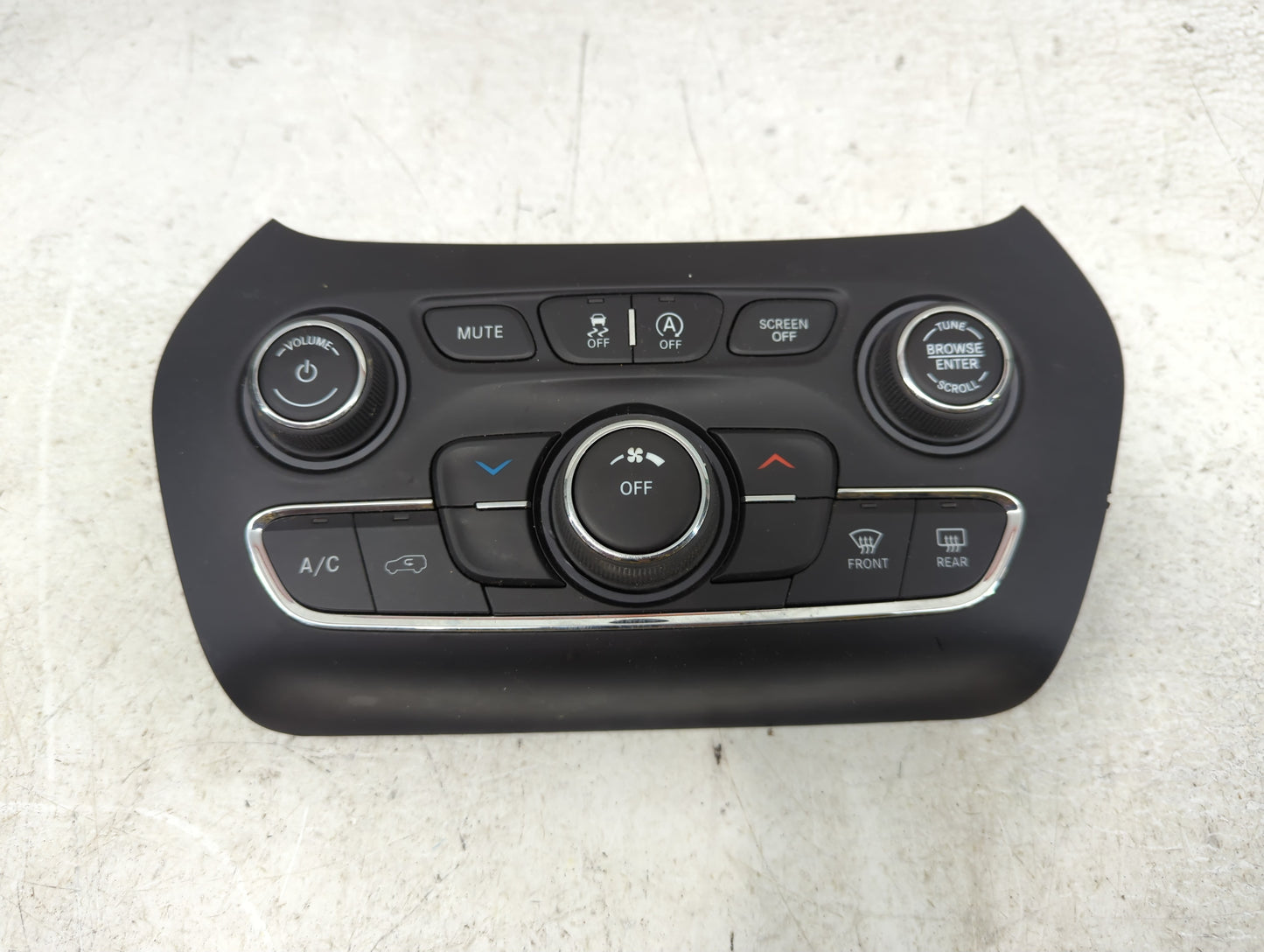 2019-2022 Jeep Cherokee Climate Control Module Temperature AC/Heater Replacement P/N:68285938AF Fits Fits 2019 2020 2021 202