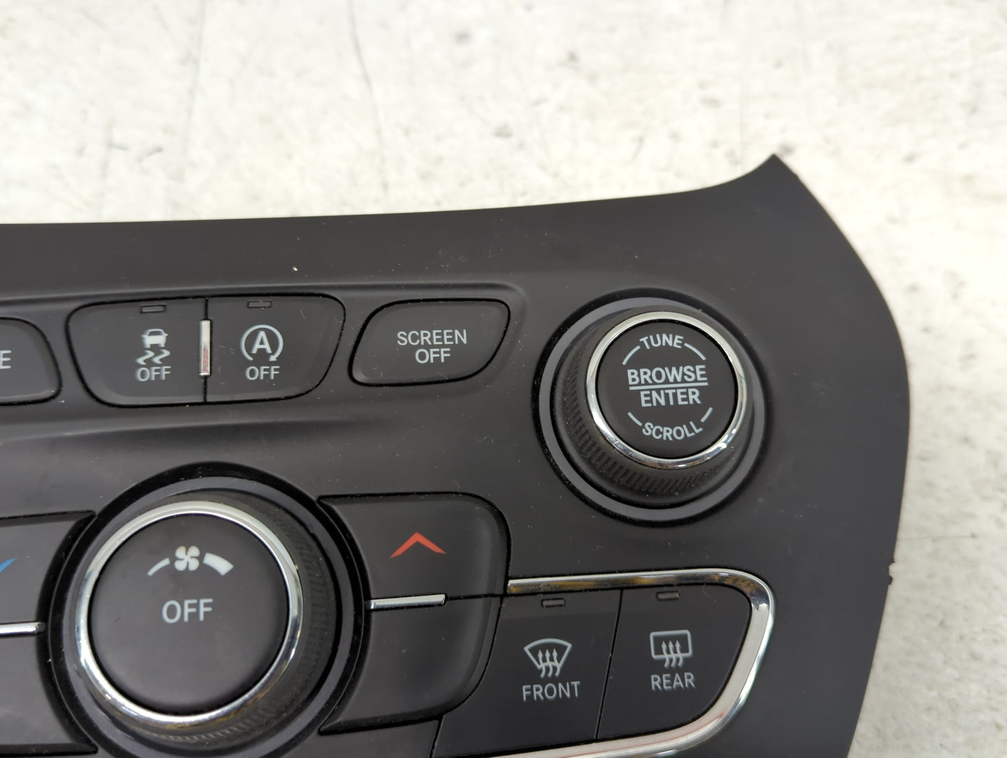 2019-2022 Jeep Cherokee Climate Control Module Temperature AC/Heater Replacement P/N:68285938AF Fits Fits 2019 2020 2021 202