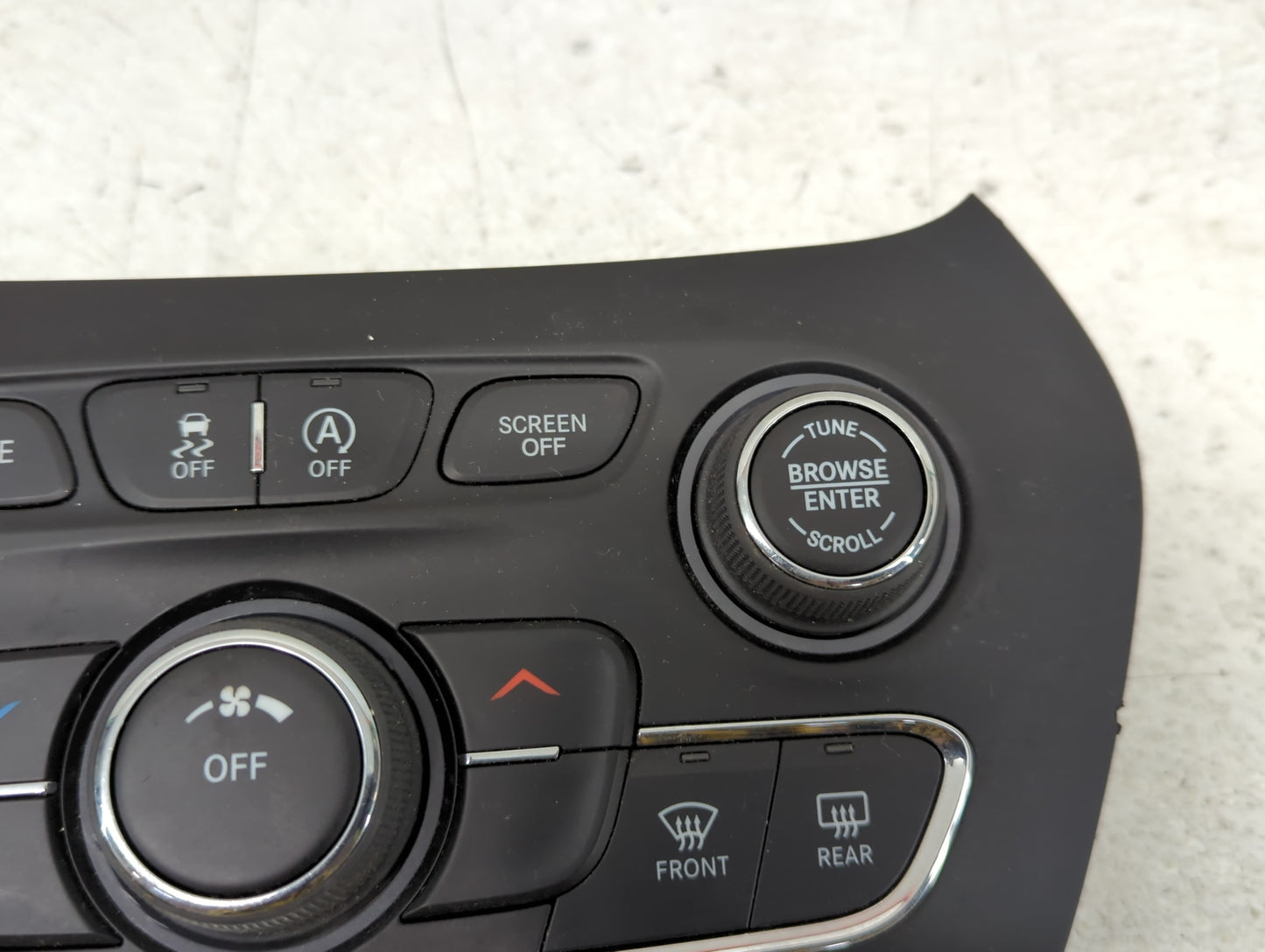 2019-2022 Jeep Cherokee Climate Control Module Temperature AC/Heater Replacement P/N:68285938AF Fits Fits 2019 2020 2021 202