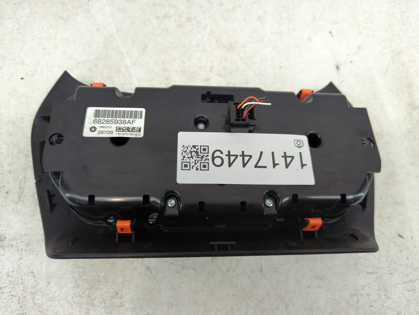 2019-2022 Jeep Cherokee Climate Control Module Temperature AC/Heater Replacement P/N:68285938AF Fits Fits 2019 2020 2021 202