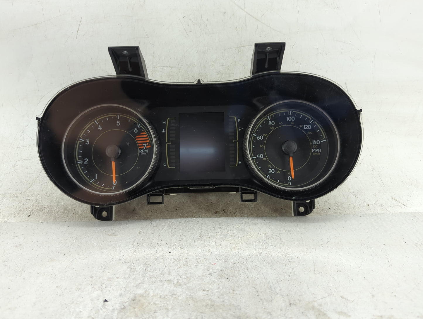 2019 Jeep Cherokee Instrument Cluster Speedometer Gauges P/N:68379607AE Fits OEM Used Auto Parts - Oemusedautoparts1.com
