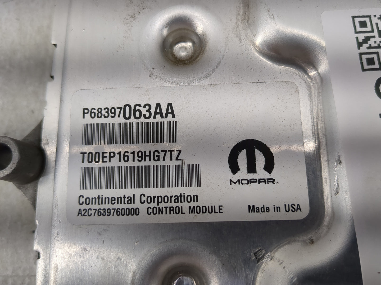 2019 Jeep Cherokee PCM Engine Control Computer ECU ECM PCU OEM P/N:P68397063AA P68354924AK, T00EP1619HG7TZ, A2C7639760000 Fi