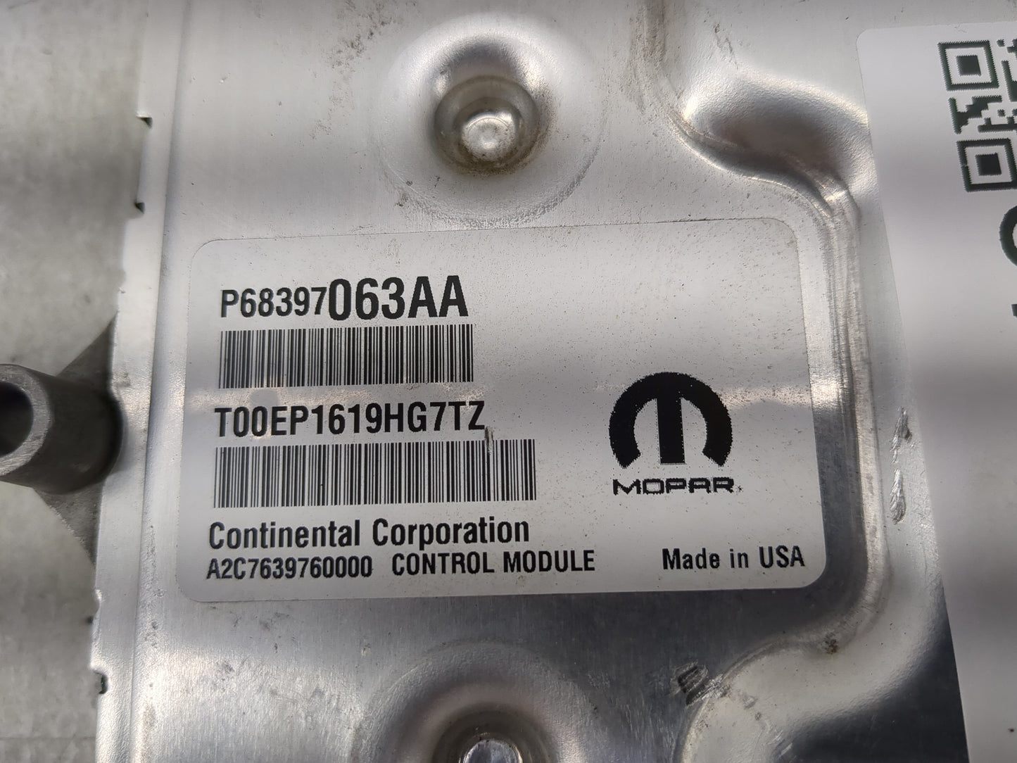 2019 Jeep Cherokee PCM Engine Control Computer ECU ECM PCU OEM P/N:P68397063AA P68354924AK, T00EP1619HG7TZ, A2C7639760000 Fi