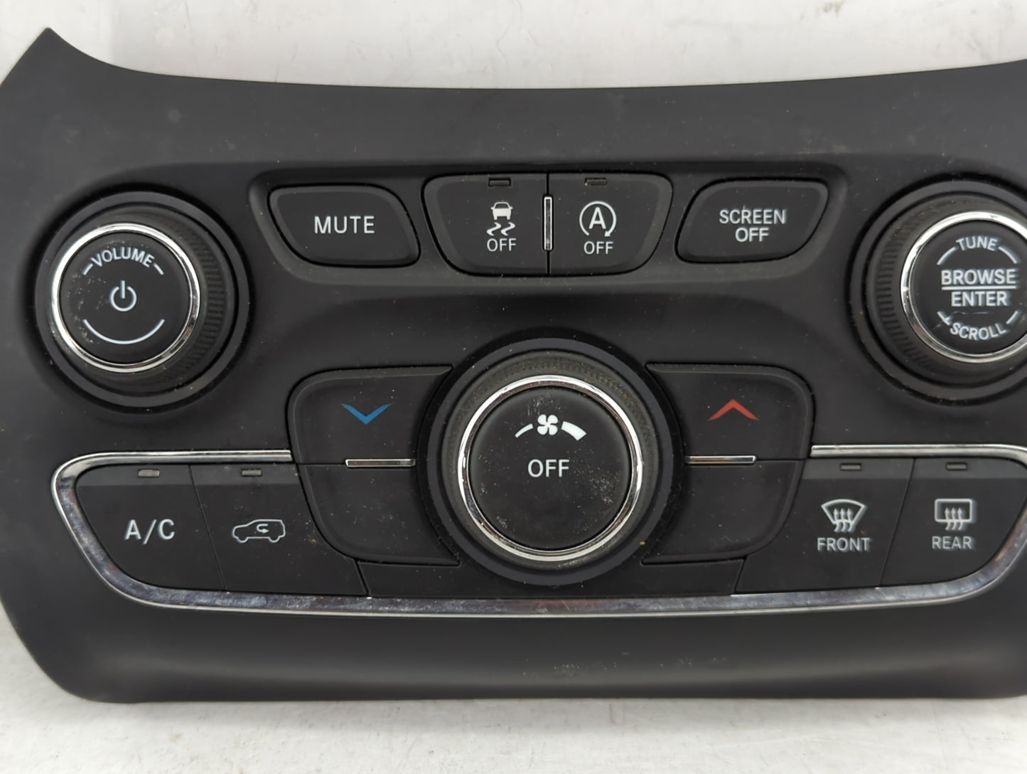 2019-2022 Jeep Cherokee Climate Control Module Temperature AC/Heater Replacement P/N:68285938AB Fits Fits 2019 2020 2021 202