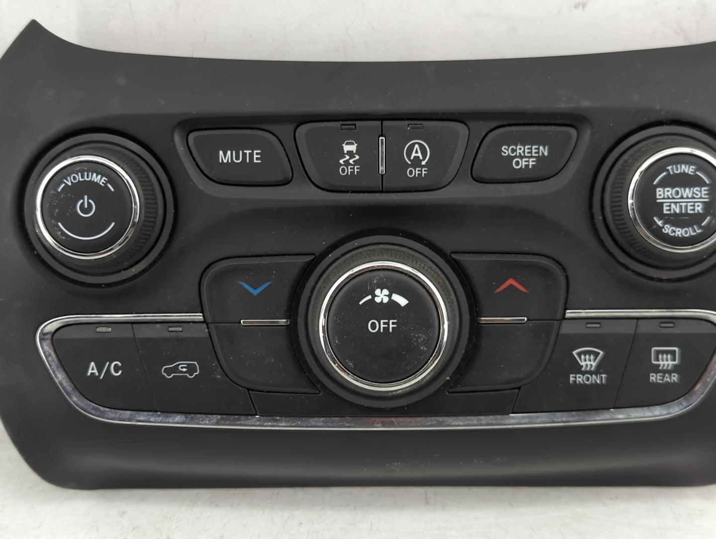 2019-2022 Jeep Cherokee Climate Control Module Temperature AC/Heater Replacement P/N:68285938AB Fits Fits 2019 2020 2021 202