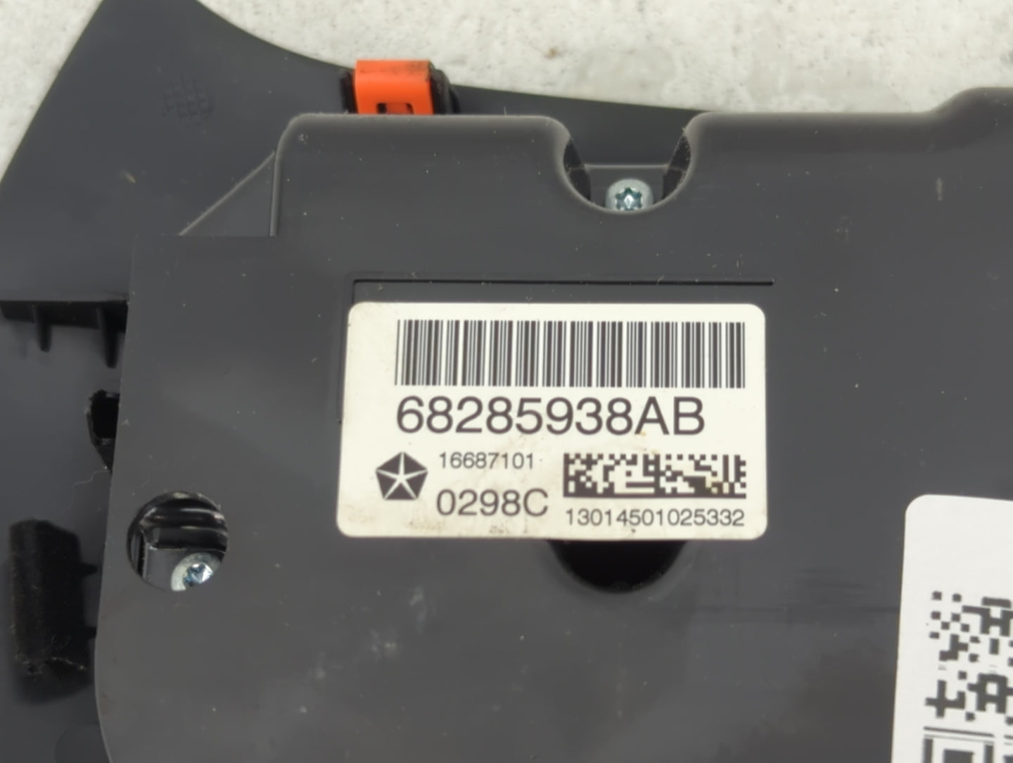 2019-2022 Jeep Cherokee Climate Control Module Temperature AC/Heater Replacement P/N:68285938AB Fits Fits 2019 2020 2021 202