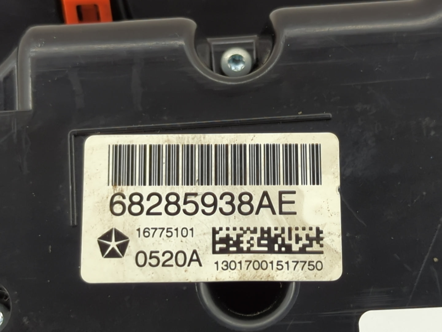 2019-2022 Jeep Cherokee Climate Control Module Temperature AC/Heater Replacement P/N:68285938AE 68285938AB Fits OEM Used Aut