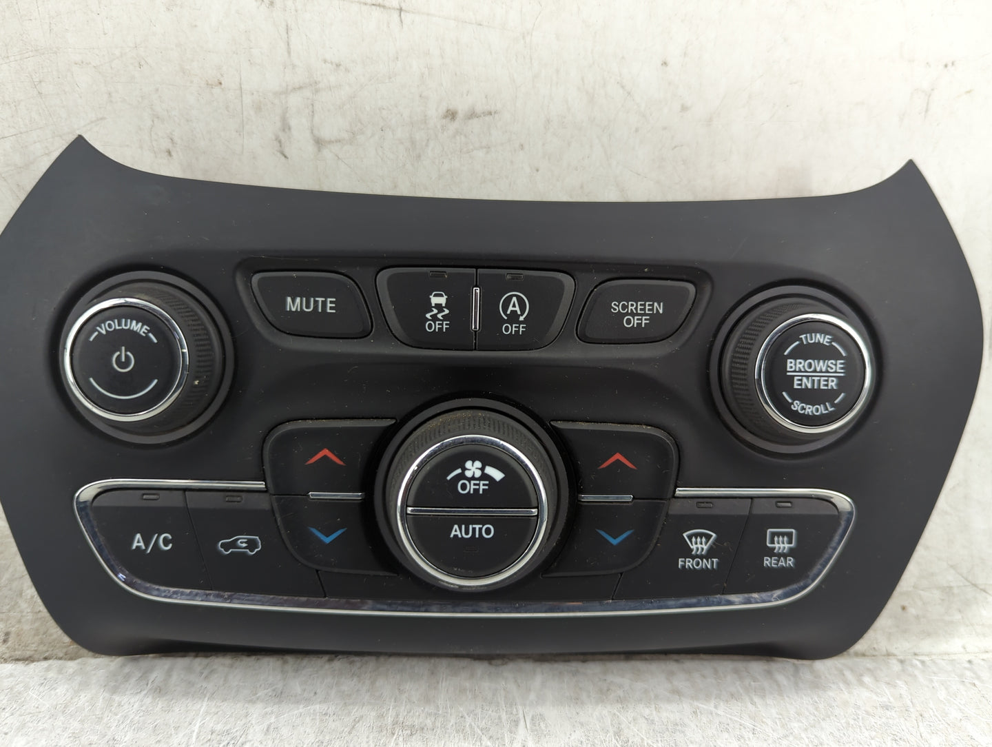 2019-2022 Jeep Cherokee Climate Control Module Temperature AC/Heater Replacement P/N:68285942AB Fits Fits 2019 2020 2021 202