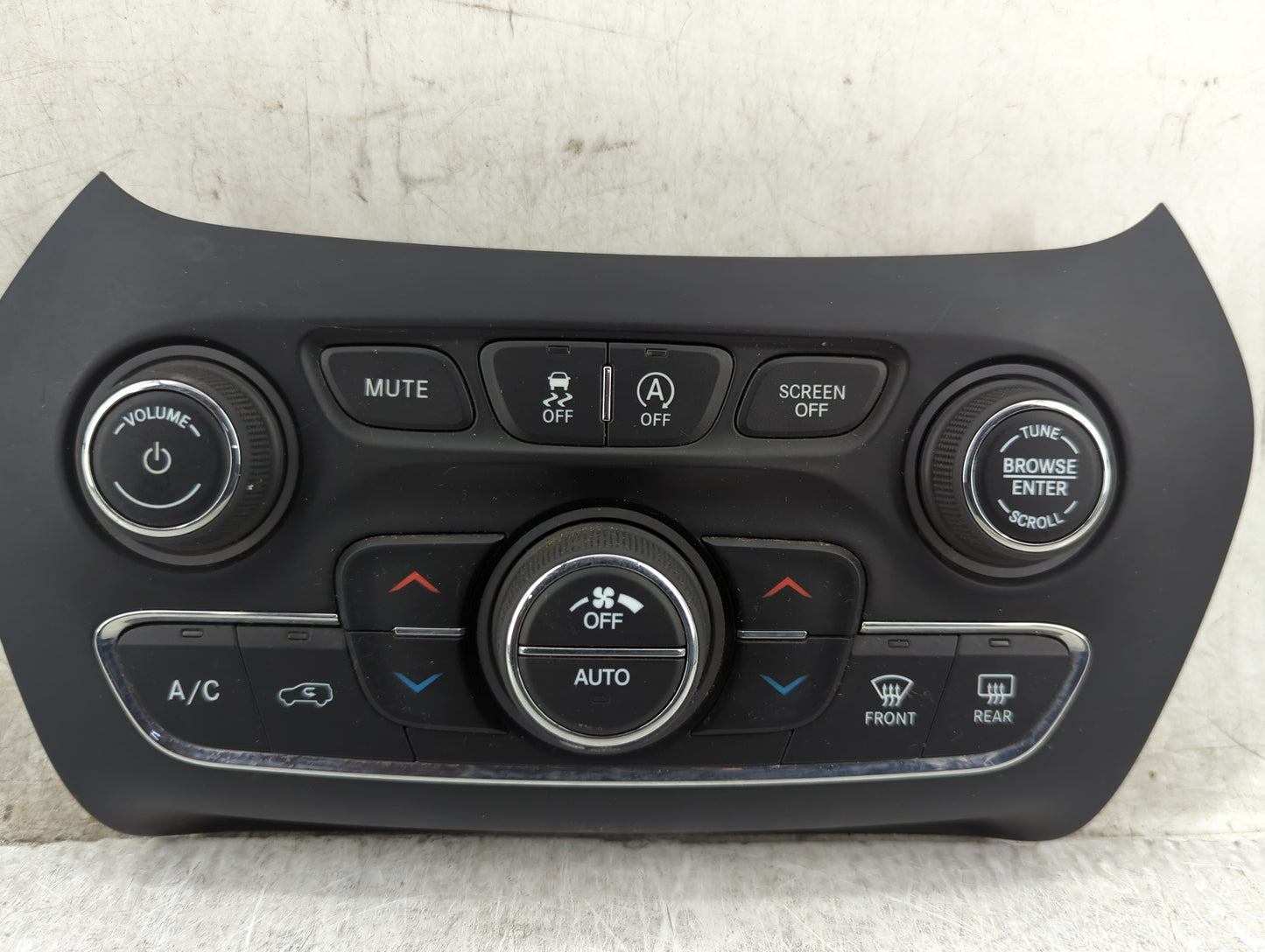 2019-2022 Jeep Cherokee Climate Control Module Temperature AC/Heater Replacement P/N:68285942AB Fits Fits 2019 2020 2021 202