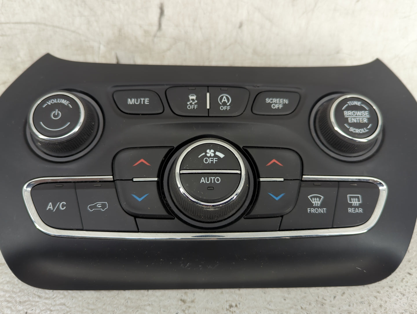 2019-2022 Jeep Cherokee Climate Control Module Temperature AC/Heater Replacement P/N:68285942AD Fits Fits 2019 2020 2021 202