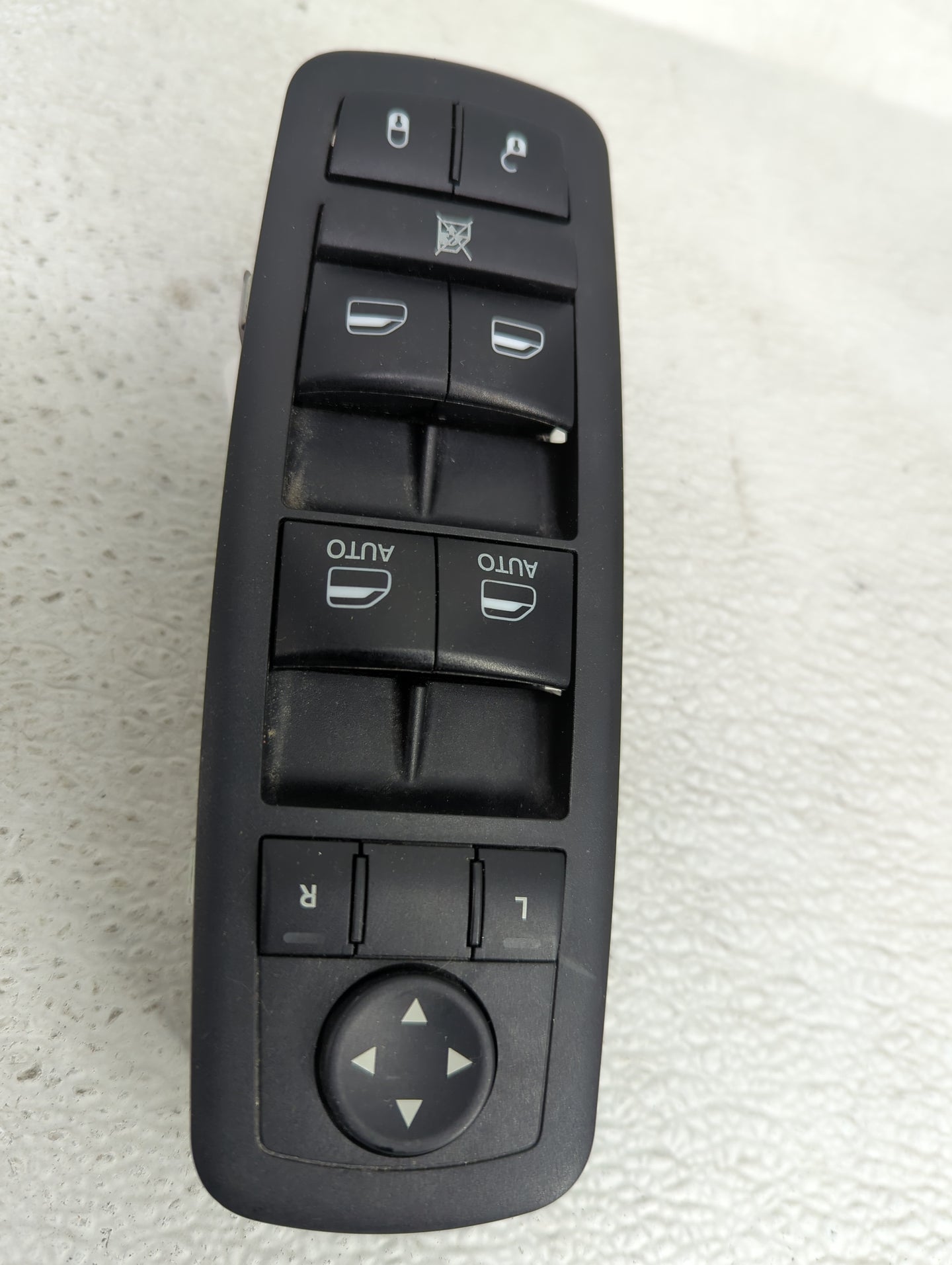 2015-2022 Jeep Cherokee Master Power Window Switch Replacement Driver Side Left P/N:68271206AB Fits OEM Used Auto Parts - Oe
