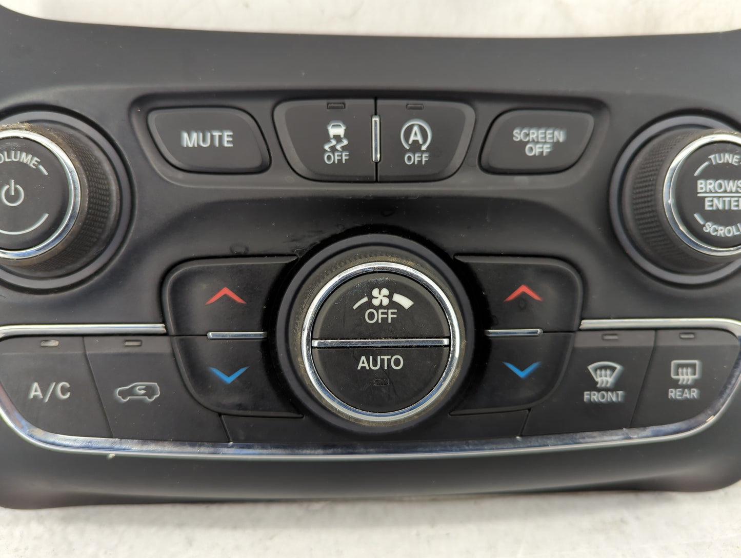 2019-2022 Jeep Cherokee Climate Control Module Temperature AC/Heater Replacement P/N:68285942AD Fits Fits 2019 2020 2021 202