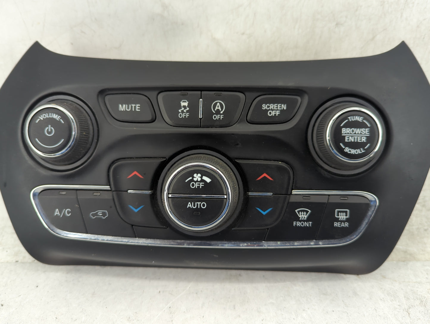 2019-2022 Jeep Cherokee Climate Control Module Temperature AC/Heater Replacement P/N:68285942AD Fits Fits 2019 2020 2021 202