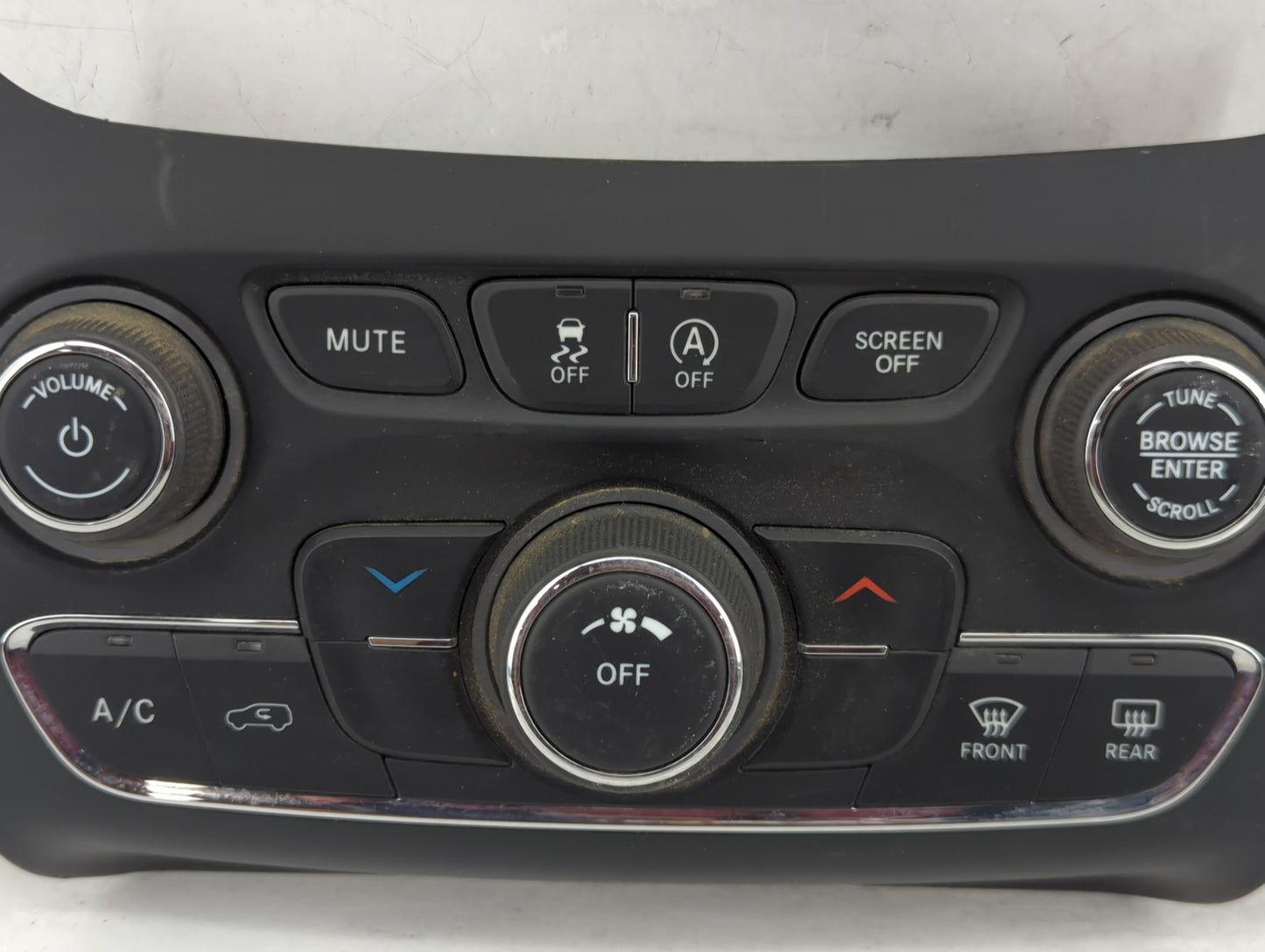 2019-2022 Jeep Cherokee Climate Control Module Temperature AC/Heater Replacement P/N:68285938AD Fits Fits 2019 2020 2021 202