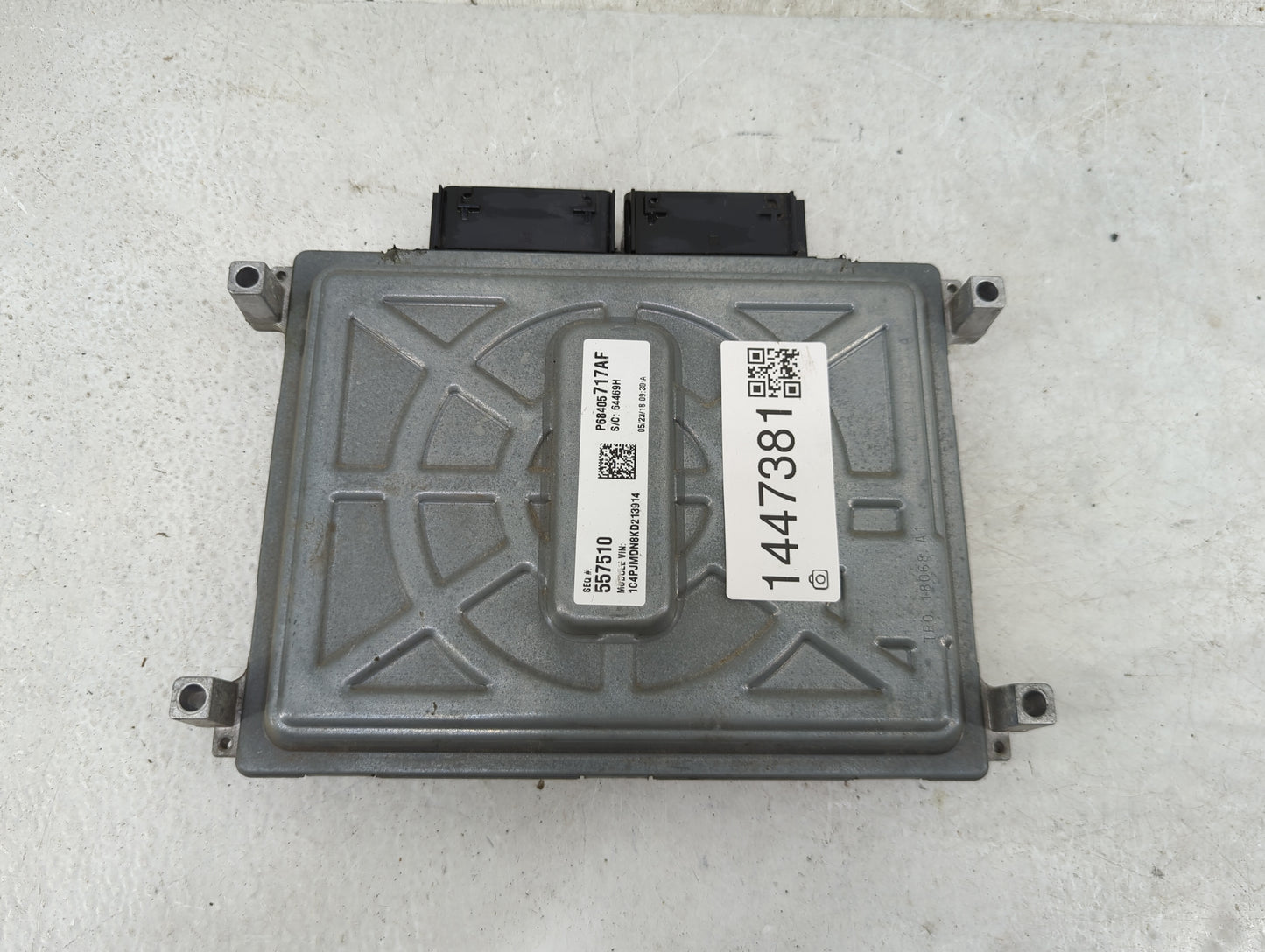 2019-2021 Jeep Cherokee PCM Engine Control Computer ECU ECM PCU OEM P/N:P68405717AF P05150861AH Fits Fits 2019 2020 2021 202