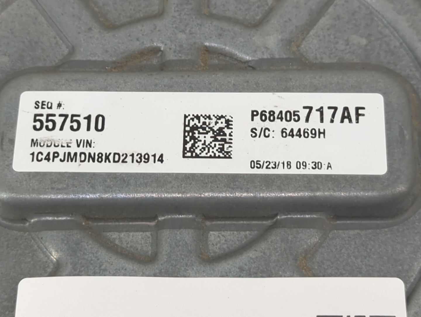 2019-2021 Jeep Cherokee PCM Engine Control Computer ECU ECM PCU OEM P/N:P68405717AF P05150861AH Fits Fits 2019 2020 2021 202