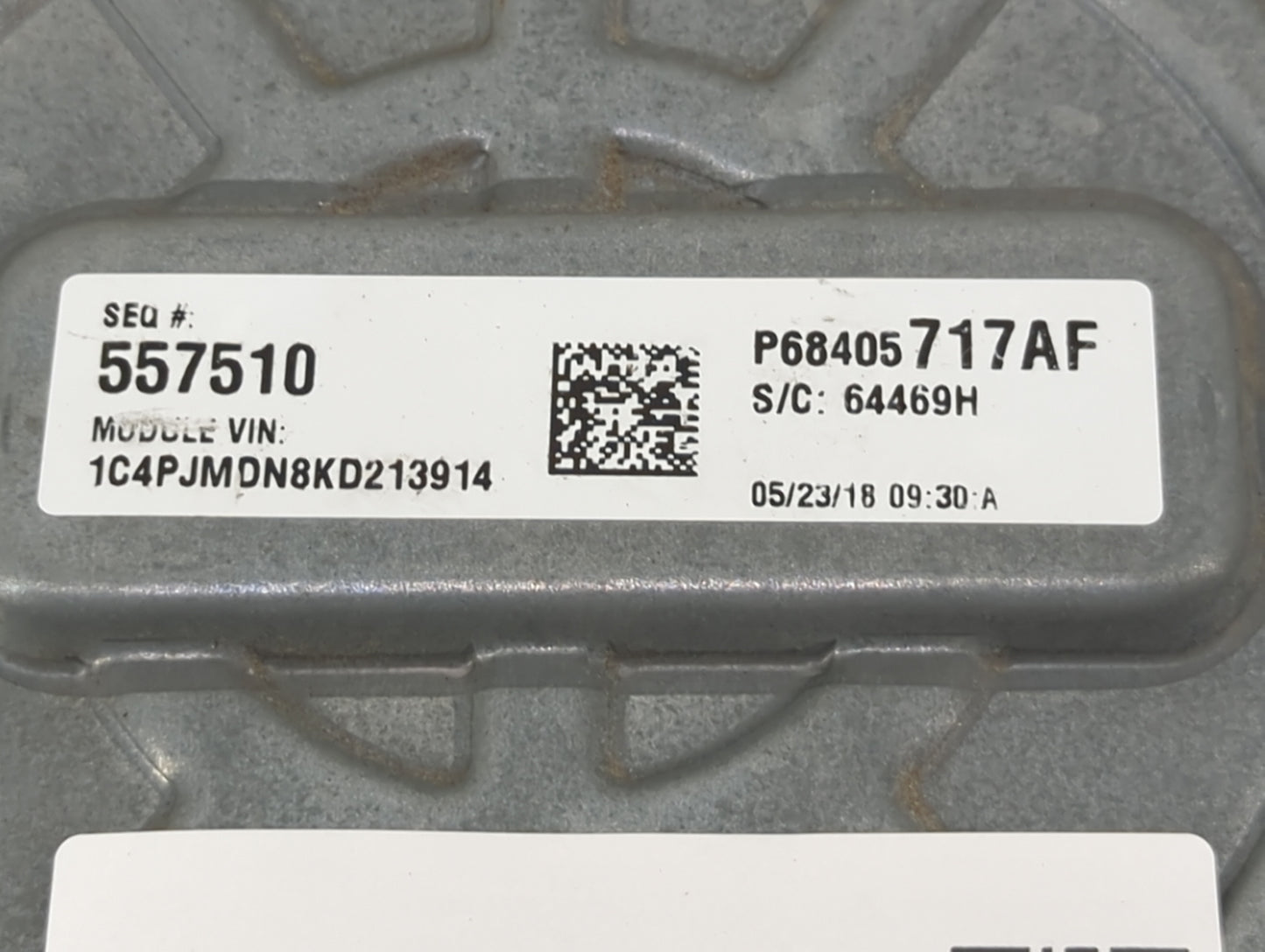 2019-2021 Jeep Cherokee PCM Engine Control Computer ECU ECM PCU OEM P/N:P68405717AF P05150861AH Fits Fits 2019 2020 2021 202