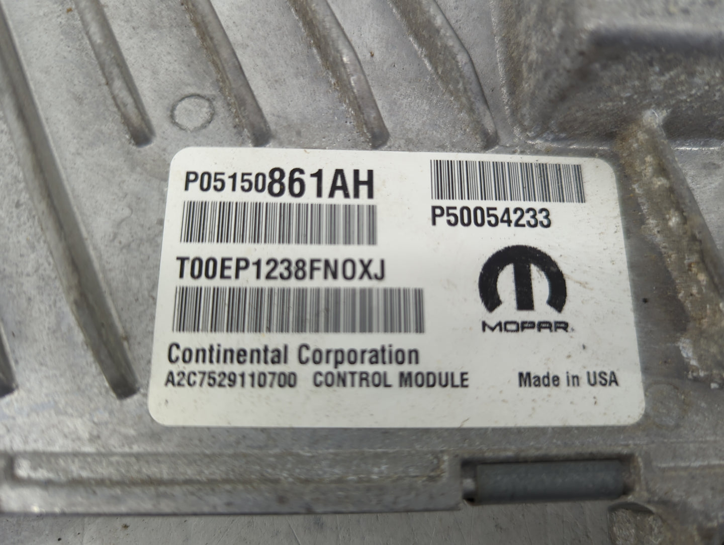 2019-2021 Jeep Cherokee PCM Engine Control Computer ECU ECM PCU OEM P/N:P68405717AF P05150861AH Fits Fits 2019 2020 2021 202