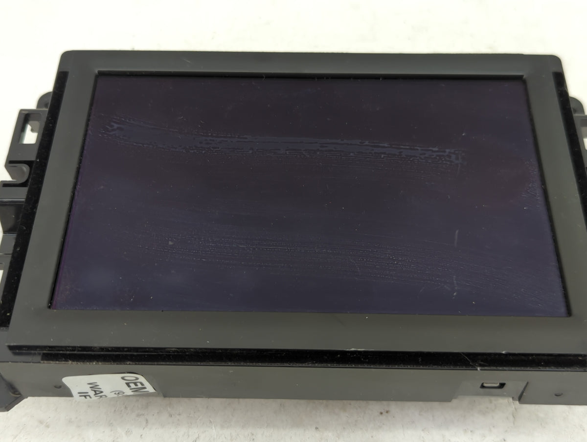 2019 Jeep Cherokee Information Radio Display Screen 1447957 - Oemusedautoparts1.com