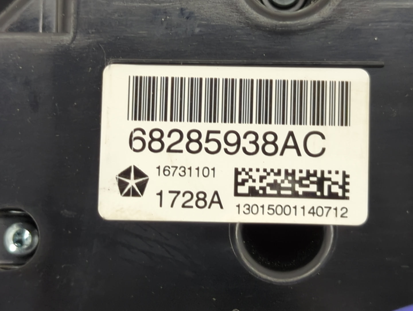 2019-2022 Jeep Cherokee Climate Control Module Temperature AC/Heater Replacement P/N:68285938AC Fits Fits 2019 2020 2021 202
