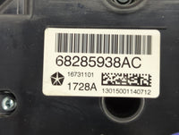 2019-2022 Jeep Cherokee Climate Control Module Temperature AC/Heater Replacement P/N:68285938AC Fits Fits 2019 2020 2021 202