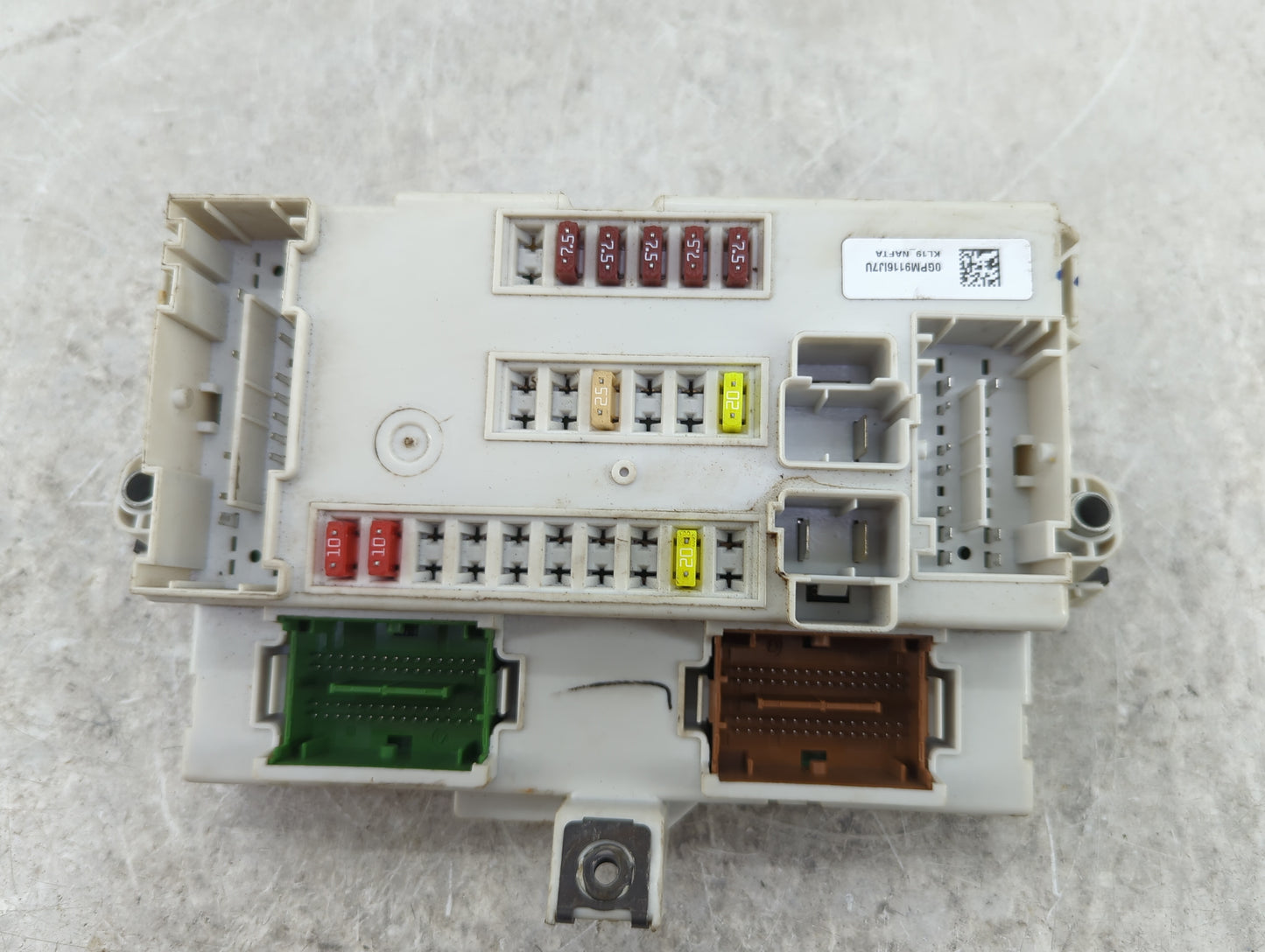 2019-2022 Jeep Cherokee Power Supply Control Module 0gpm9116ij7u - Oemusedautoparts1.com