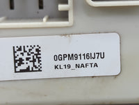 2019-2022 Jeep Cherokee Power Supply Control Module 0gpm9116ij7u - Oemusedautoparts1.com