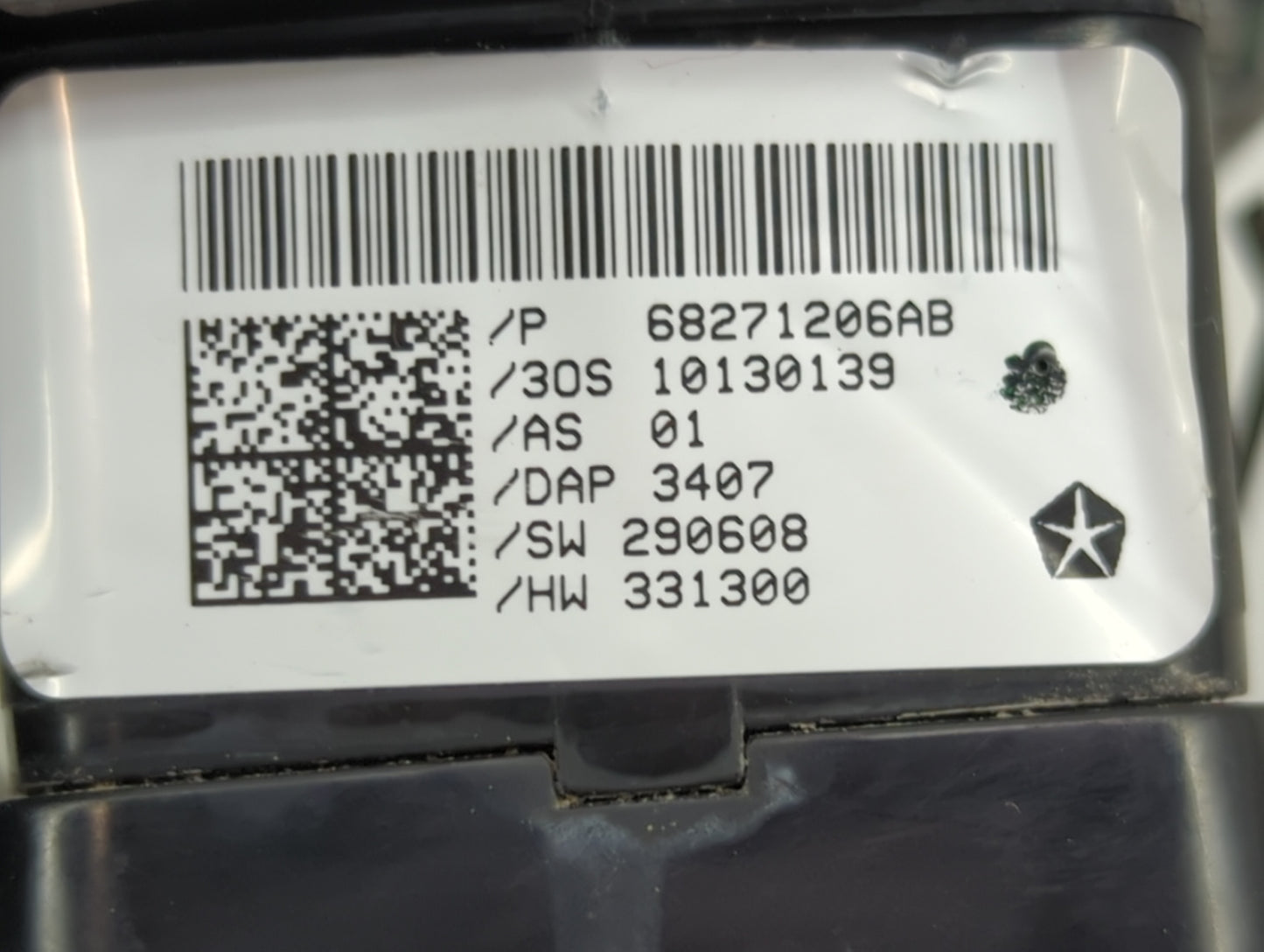 2015-2022 Jeep Cherokee Master Power Window Switch Replacement Driver Side Left P/N:68271206AB Fits OEM Used Auto Parts - Oe