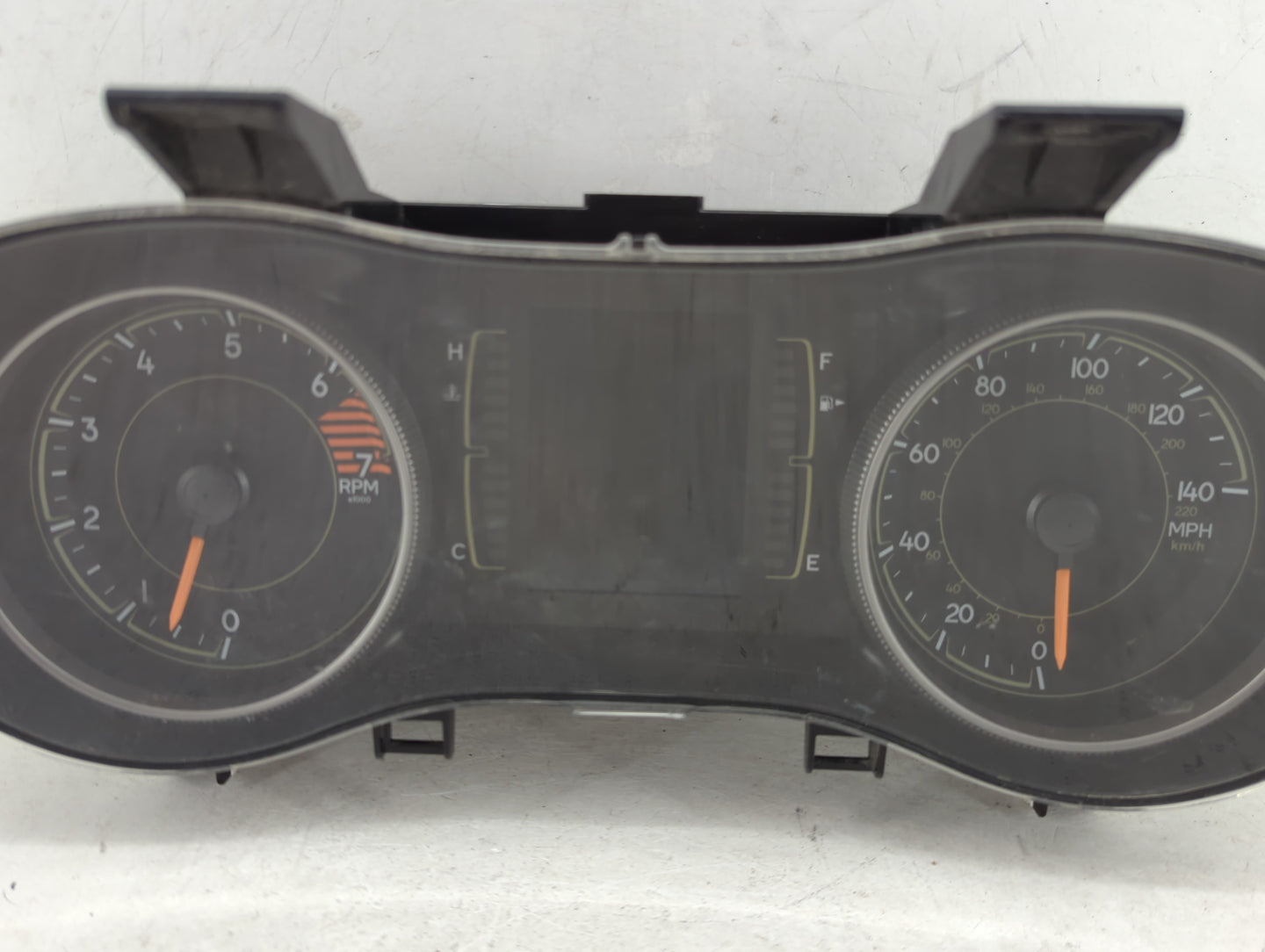 2019 Jeep Cherokee Instrument Cluster Speedometer Gauges P/N:P68379607AE TMCQI020837757 Miles: Fits OEM Used Auto Parts - Oe