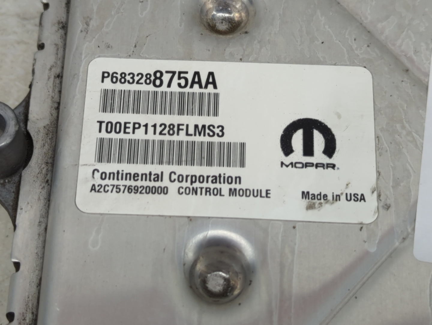2019 Jeep Cherokee PCM Engine Control Computer ECU ECM PCU OEM P/N:P68328875AA P68405807AD, T00EP1128FLMS3, A2C7576920000 Fi