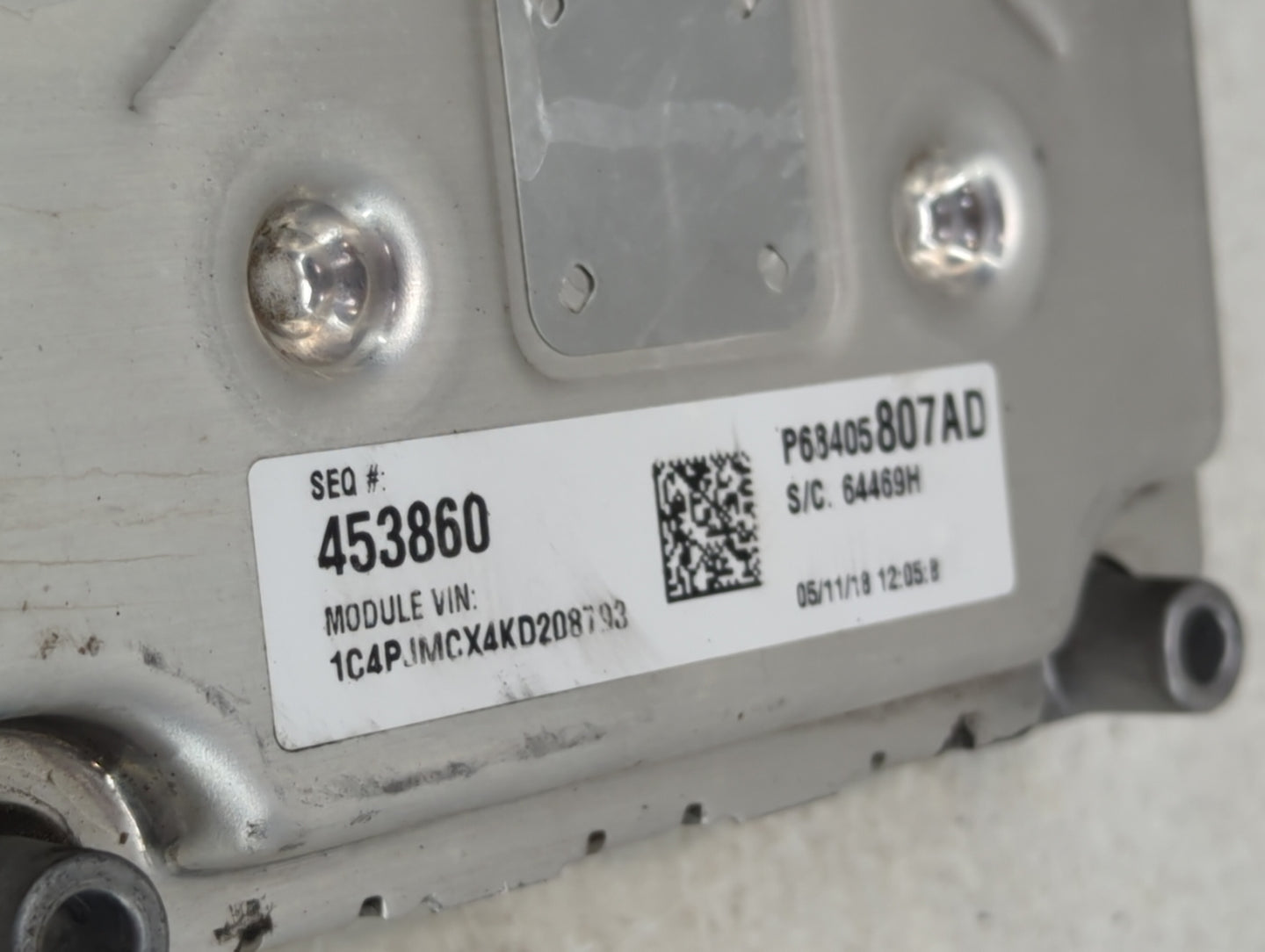 2019 Jeep Cherokee PCM Engine Control Computer ECU ECM PCU OEM P/N:P68328875AA P68405807AD, T00EP1128FLMS3, A2C7576920000 Fi