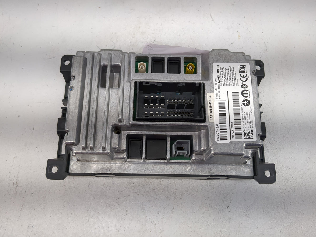 2019 Jeep Cherokee Information Radio Display Screen 1479685 - Oemusedautoparts1.com