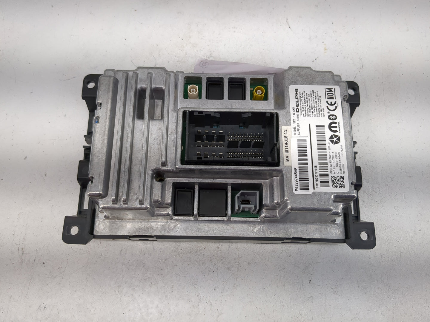 2019 Jeep Cherokee Information Display Screen 1479685 - Oemusedautoparts1.com