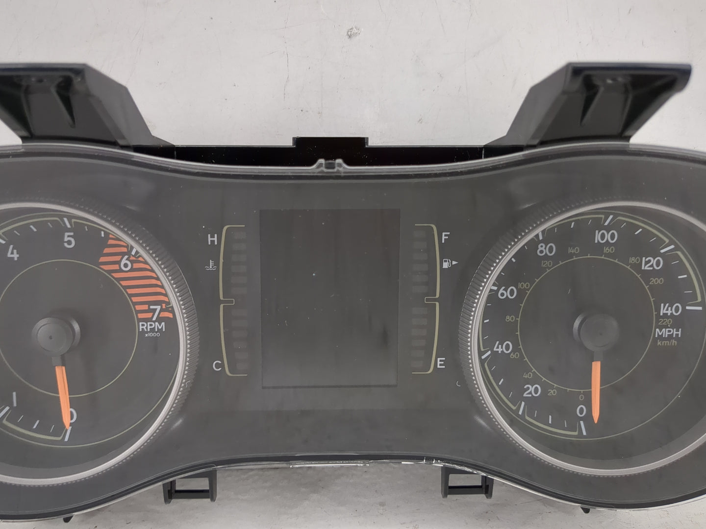 2019 Jeep Cherokee Instrument Cluster Speedometer Gauges P/N:P68379592AE A2C80949600 Miles: Fits OEM Used Auto Parts - Oemus