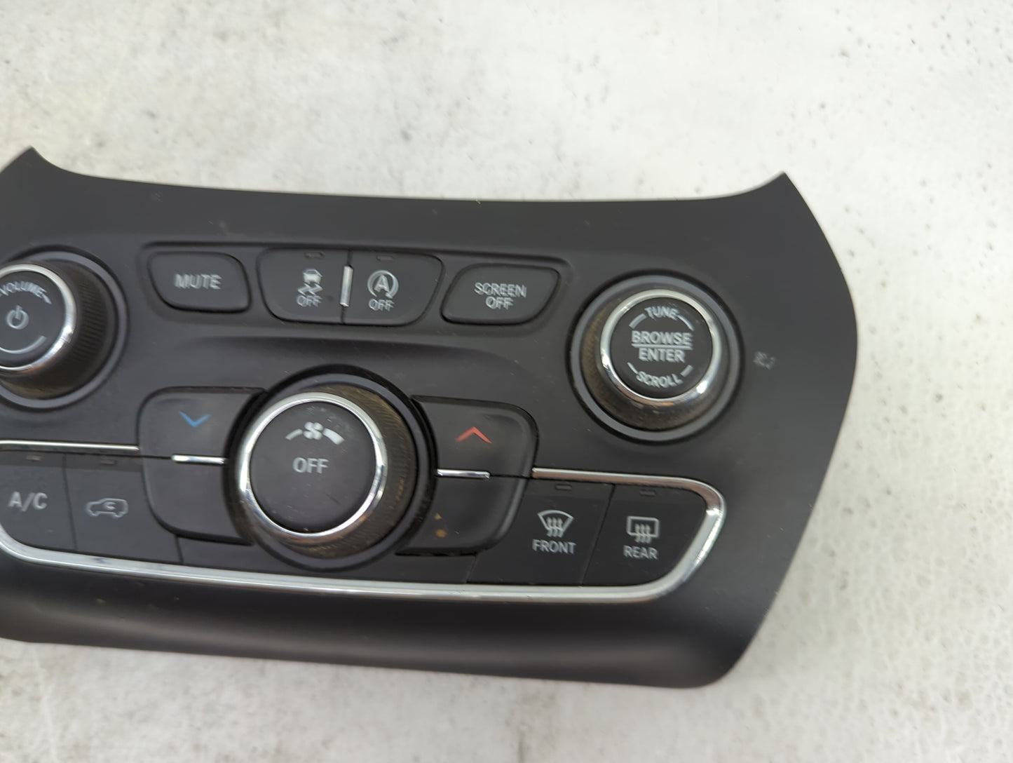 2019-2022 Jeep Cherokee Climate Control Module Temperature AC/Heater Replacement P/N:68285938AC 16731101 Fits OEM Used Auto 
