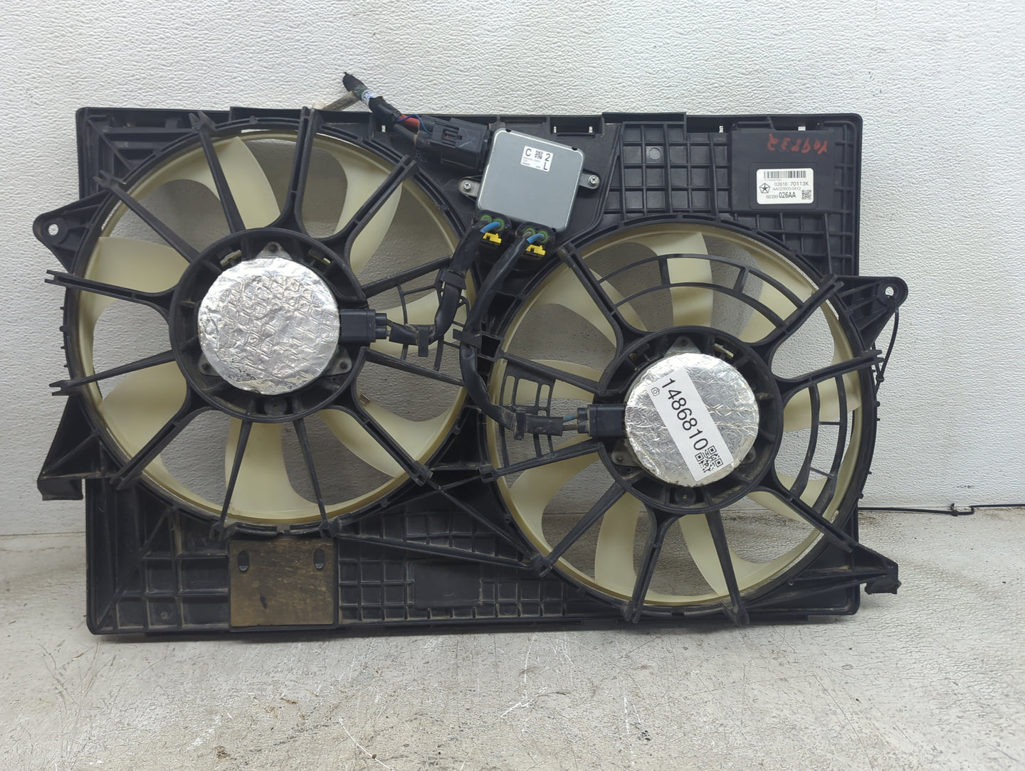 2019 Jeep Cherokee Electric Radiator Cooling Fan Motor Assembly P/N:68399026AA 0261870113K, AA023000-0412, AA422750-8137 Fit