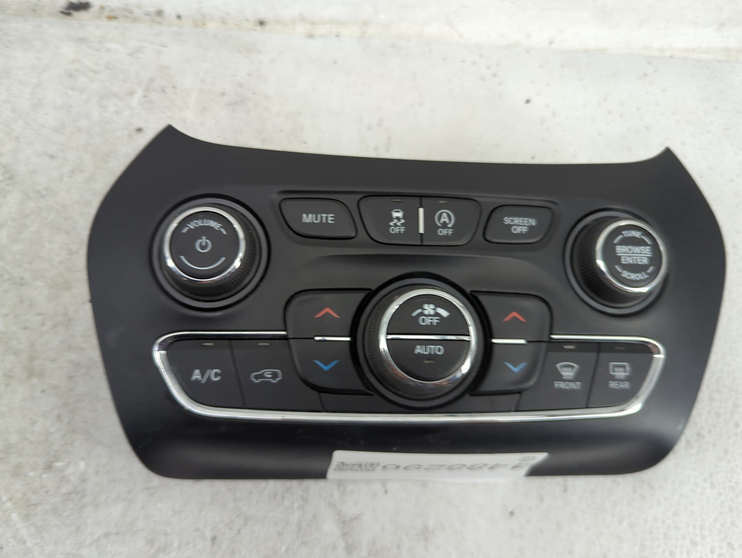 2019-2022 Jeep Cherokee Climate Control Module Temperature AC/Heater Replacement P/N:68285942AD Fits Fits 2019 2020 2021 202